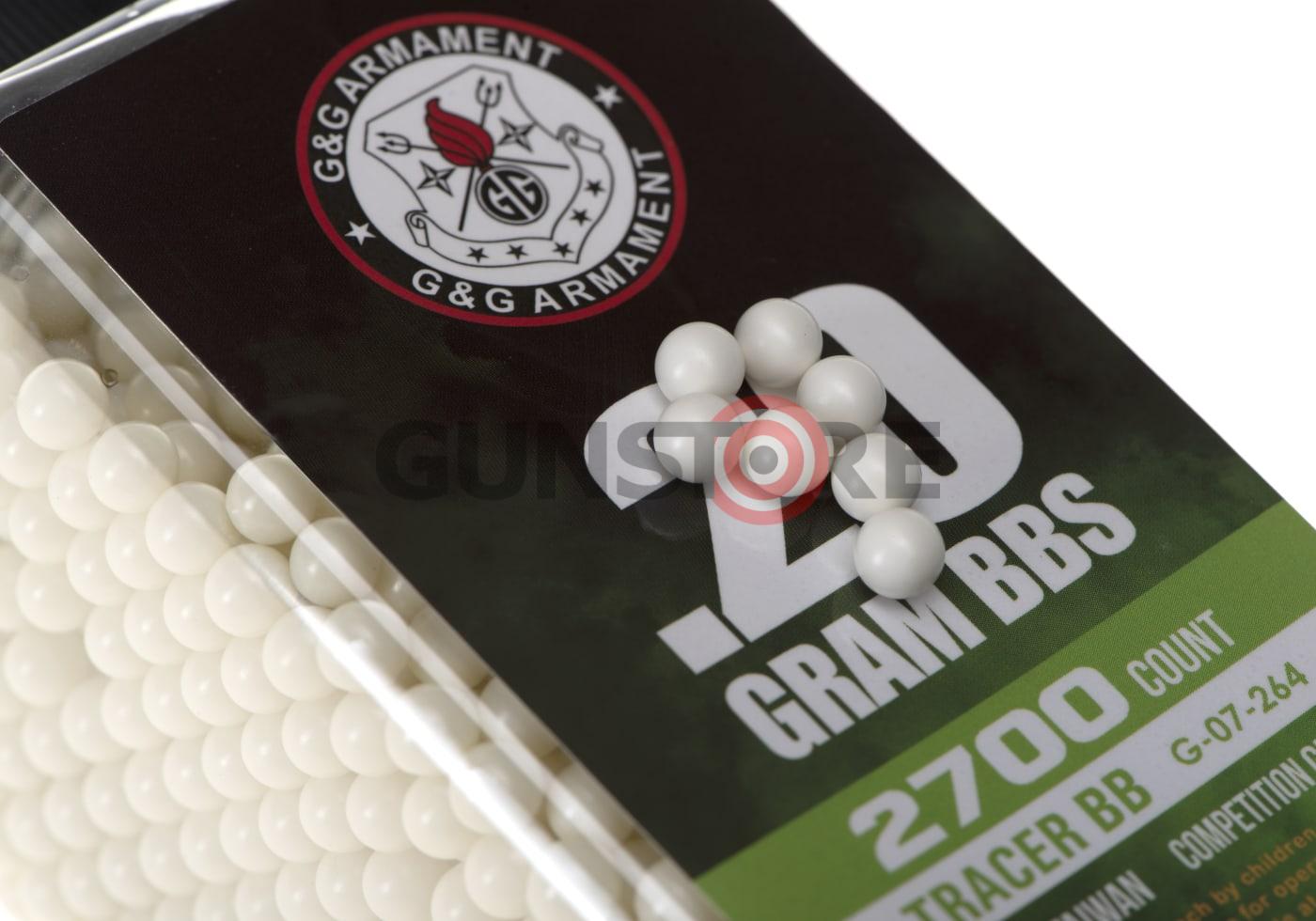 Fotografia: 0.20g Tracer BBs 2700rds