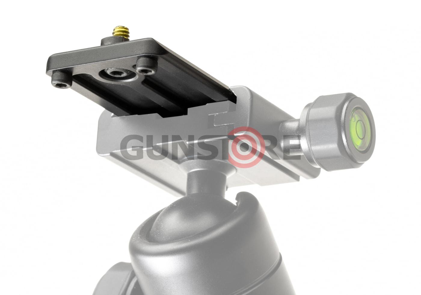 Fotografia: M-LOK Dovetail Adapter 2 Slot for RRS/ARCA Interface