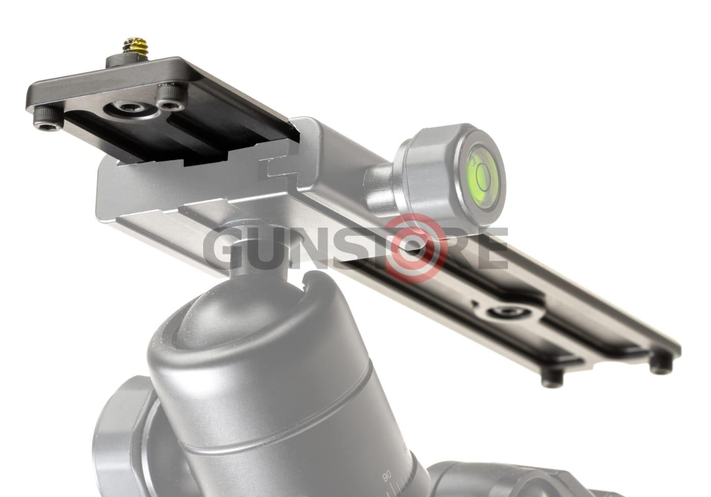 Fotografia: M-LOK Dovetail Adapter 4 Slot for RRS/ARCA Interface