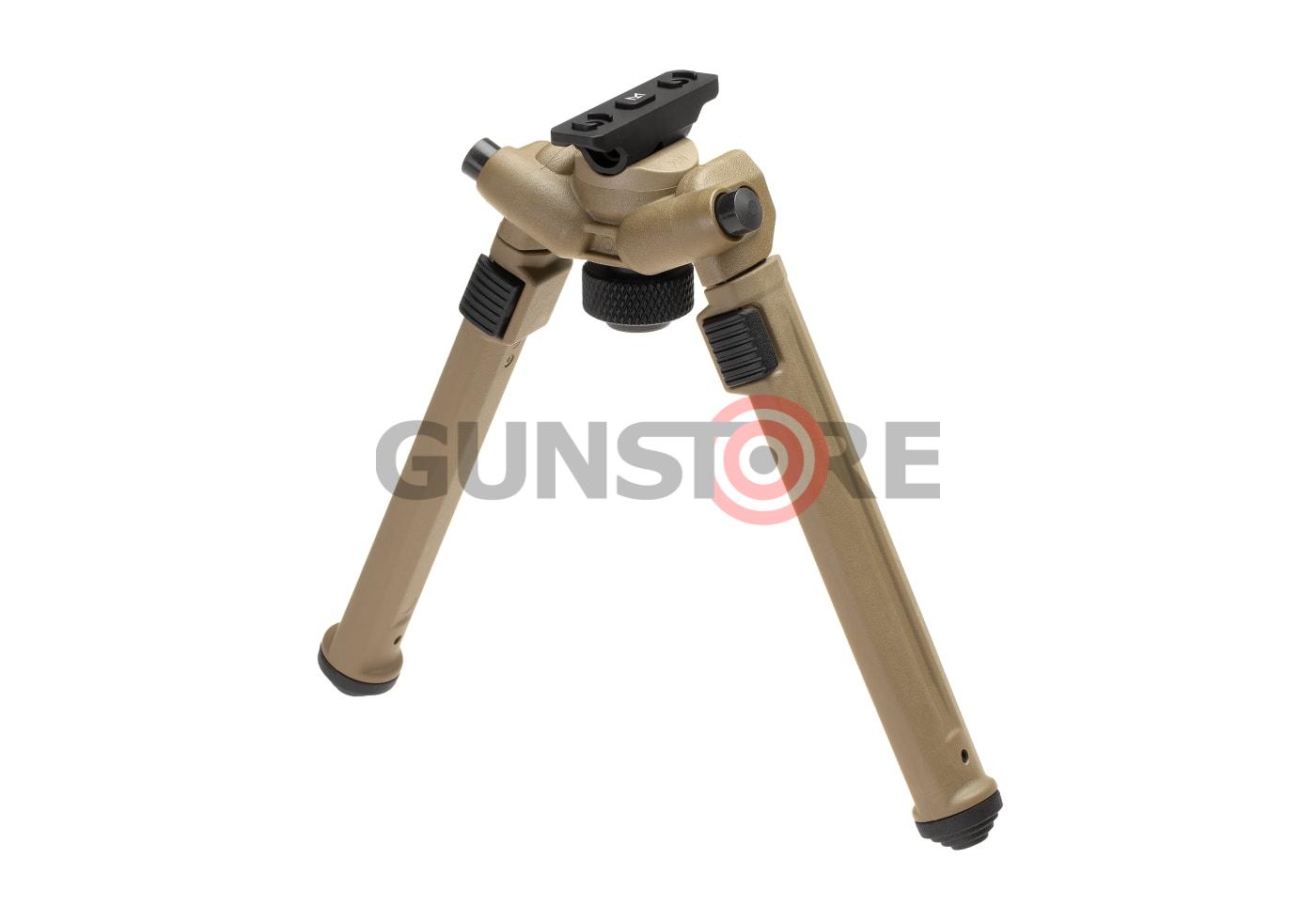 Aluminum M-LOK 6.8-10.3 Inch Bipod Dark Earth