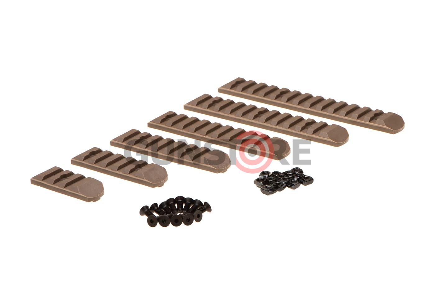 Rail Set 6-pack for Keymod & M-LOK
