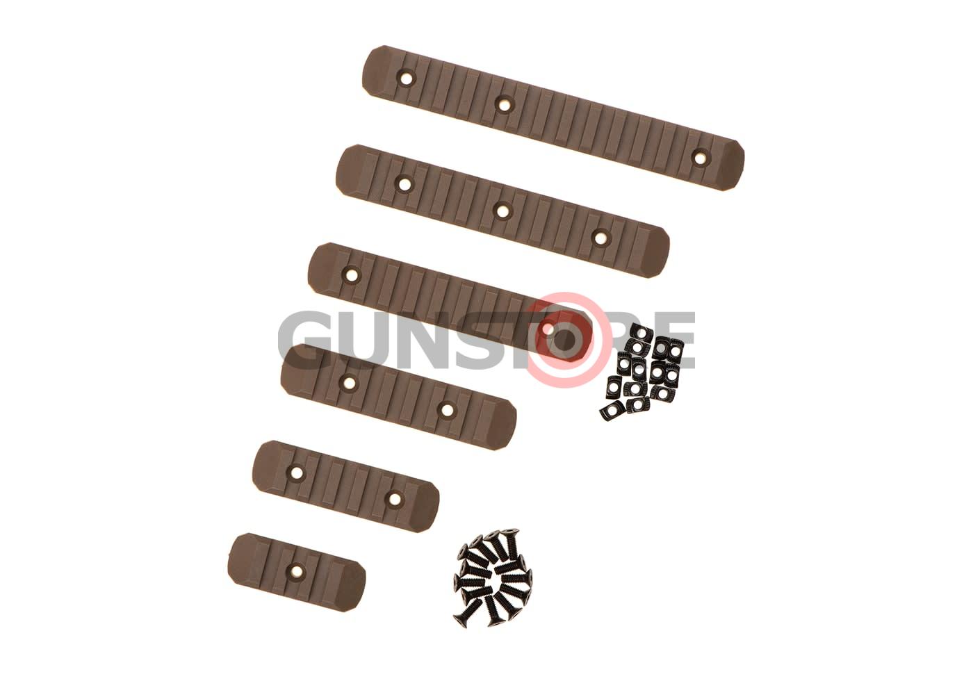 Fotografia: Rail Set 6-pack for Keymod & M-LOK