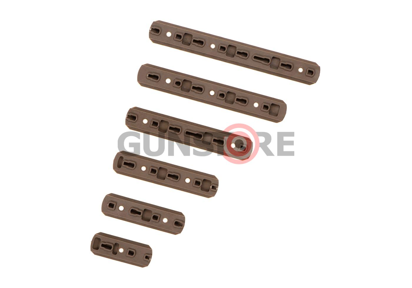 Fotografia: Rail Set 6-pack for Keymod & M-LOK