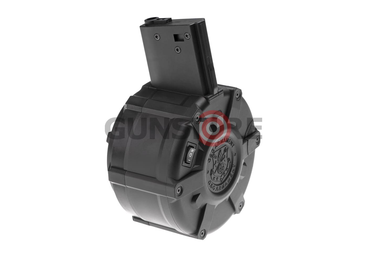 Fotografia: Drum Mag M4 Auto-Winding 2300rds