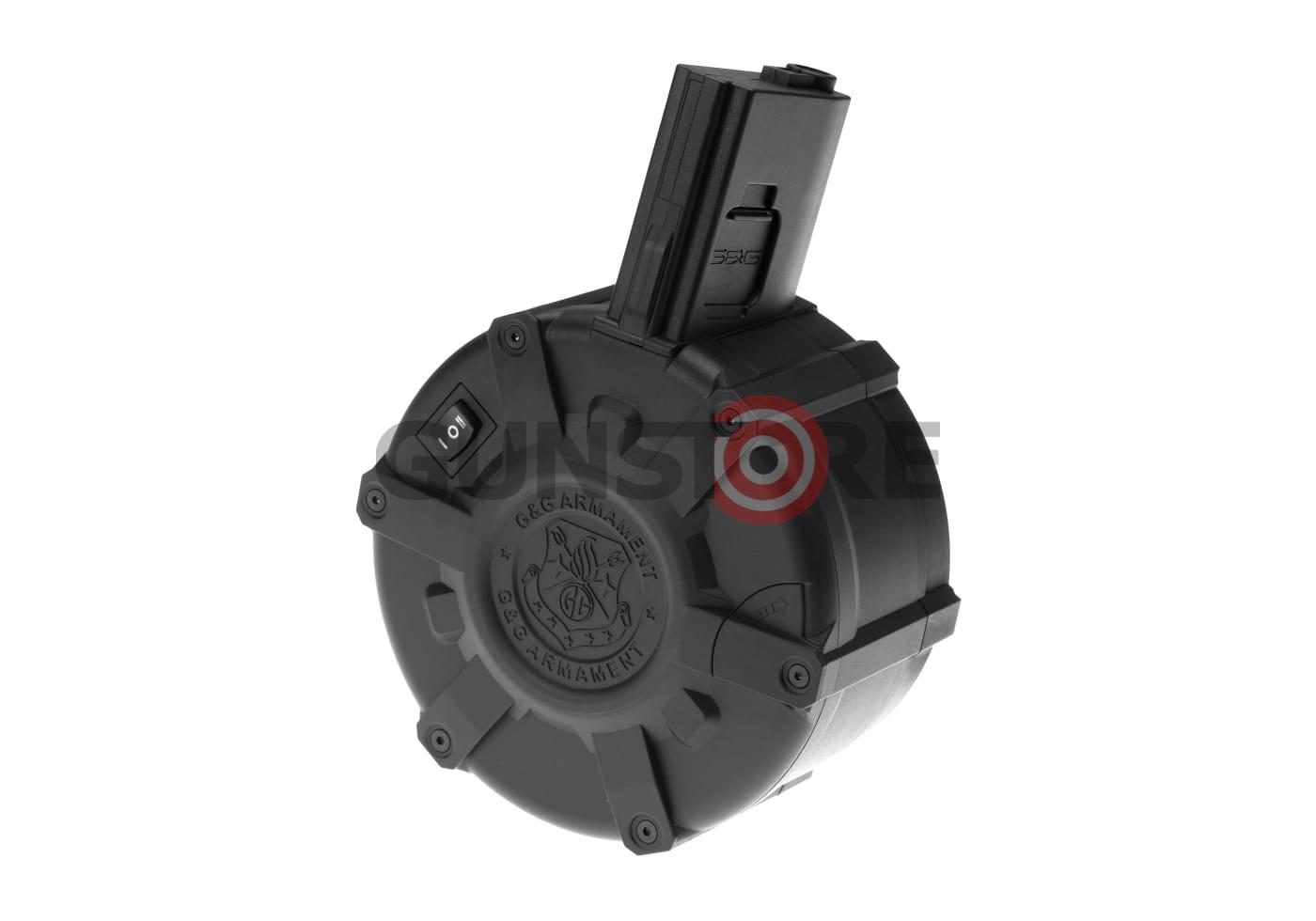 Fotografia: Drum Mag M4 Auto-Winding 2300rds