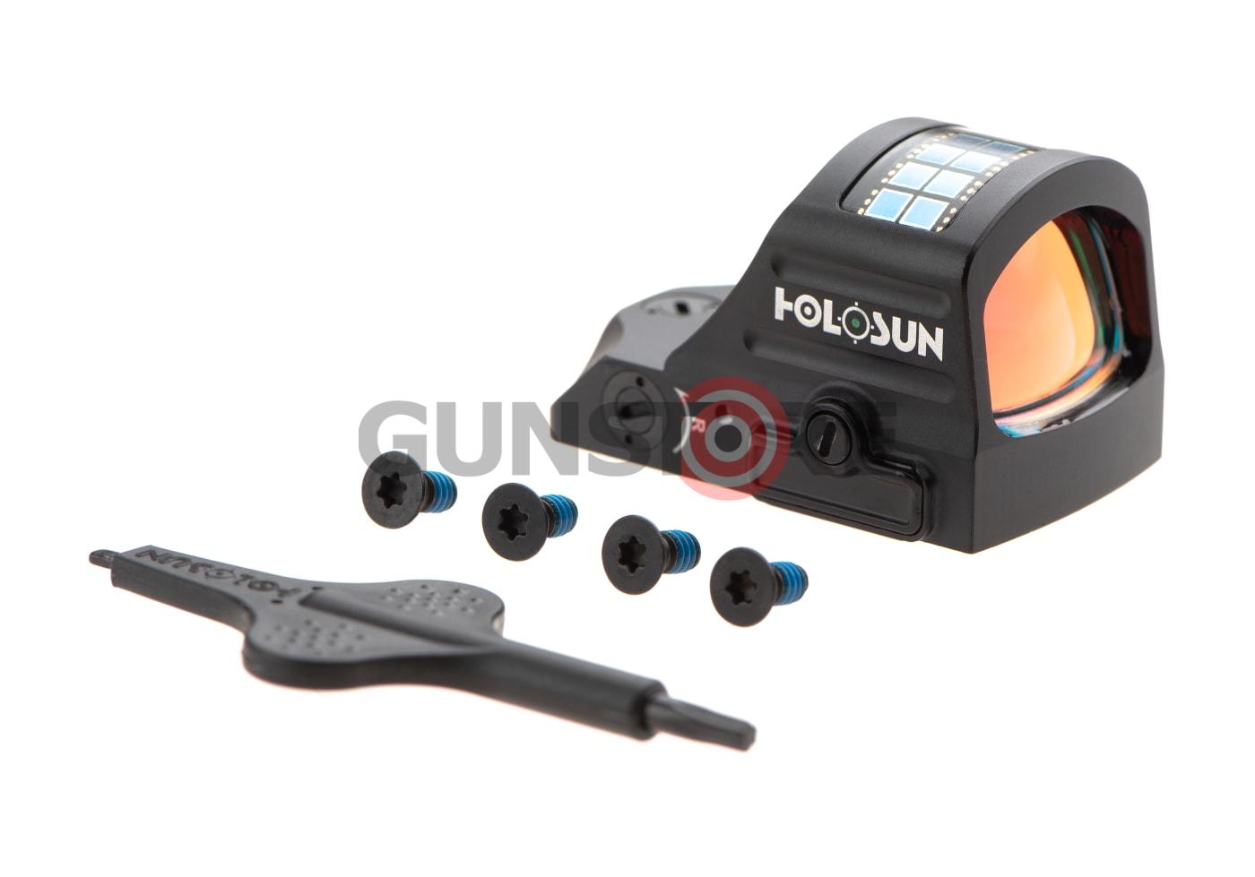 Fotografia: HE507C-GR X2 Elite Solar Green Circle Dot Sight