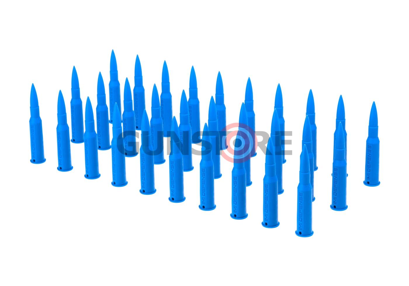 Dummy Bullets 7.62x54R 30pcs Blue