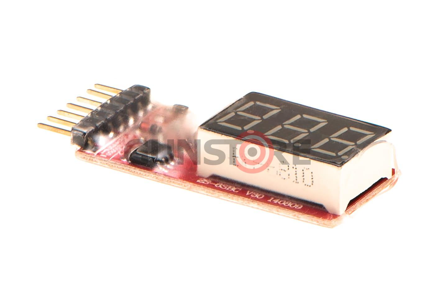 Simple Voltage Display 1-6S Lipo Voltage Meter