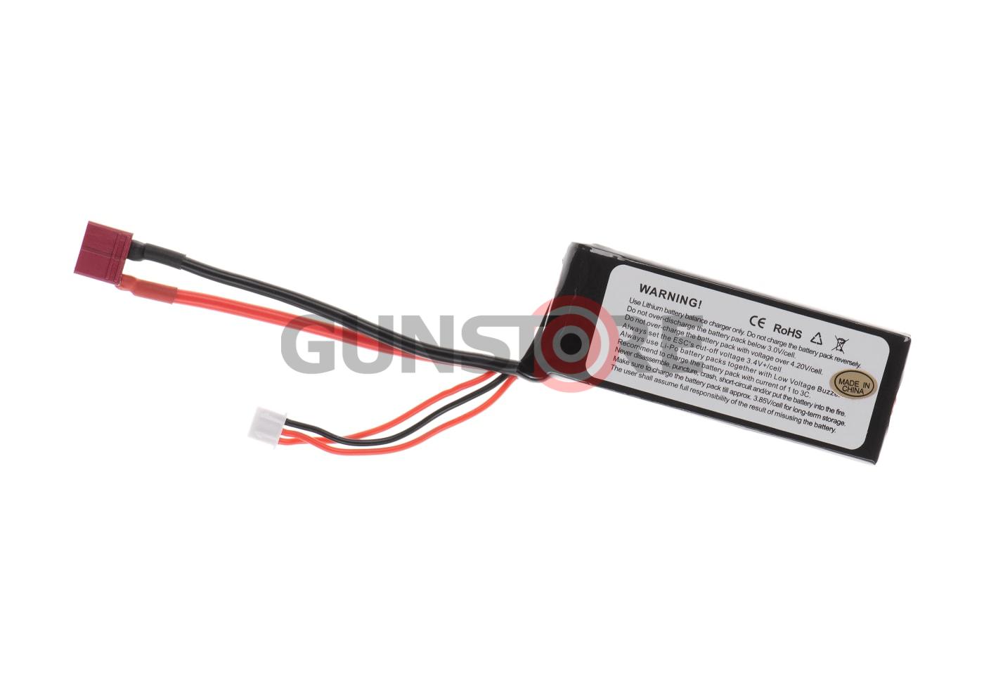 Fotografia: Lipo 7.4V 1500mAh 65C Graphene Mini Type T-Plug