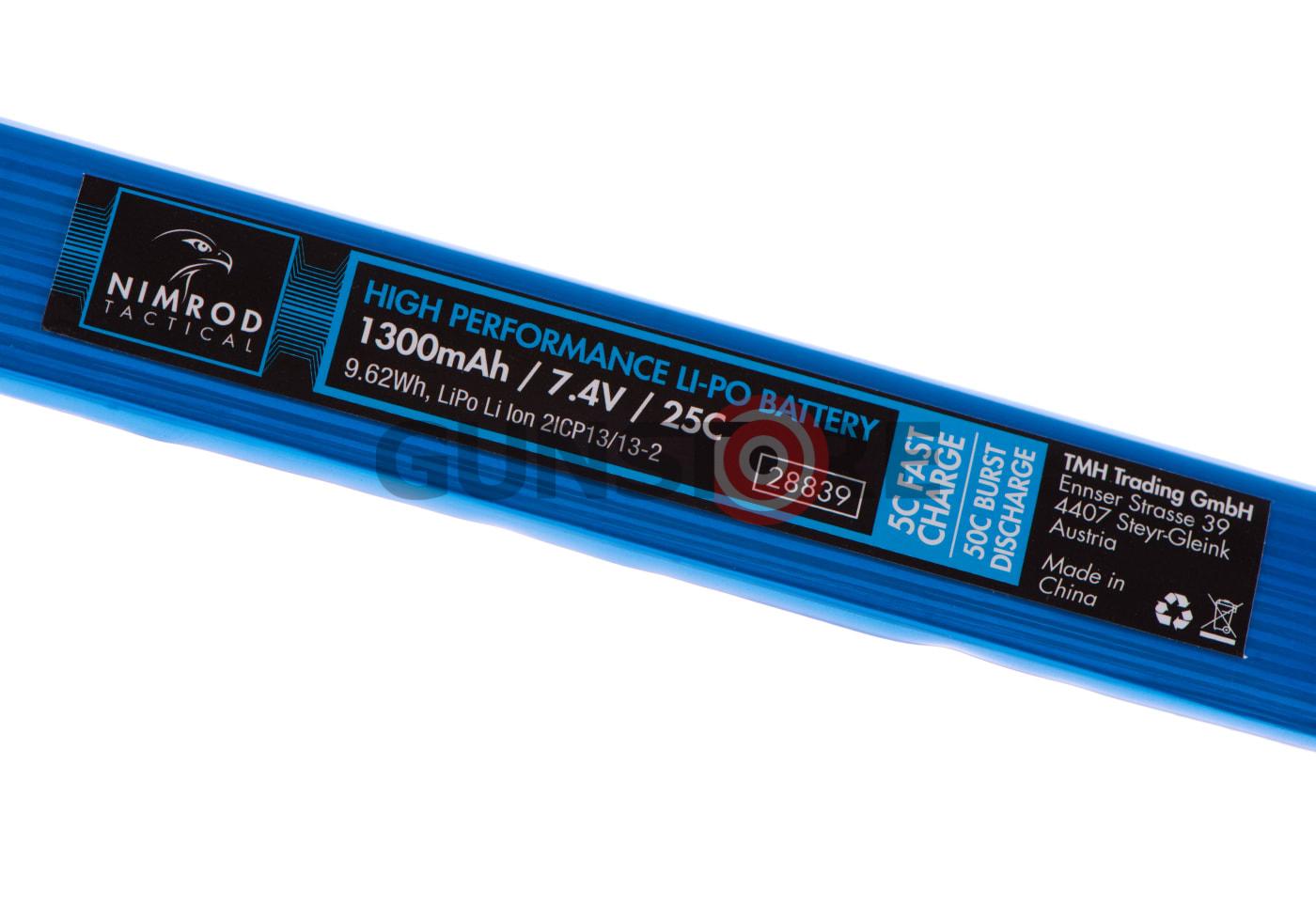 Fotografia: Lipo 7.4V 1300mAh 25C Twin Type T-Plug