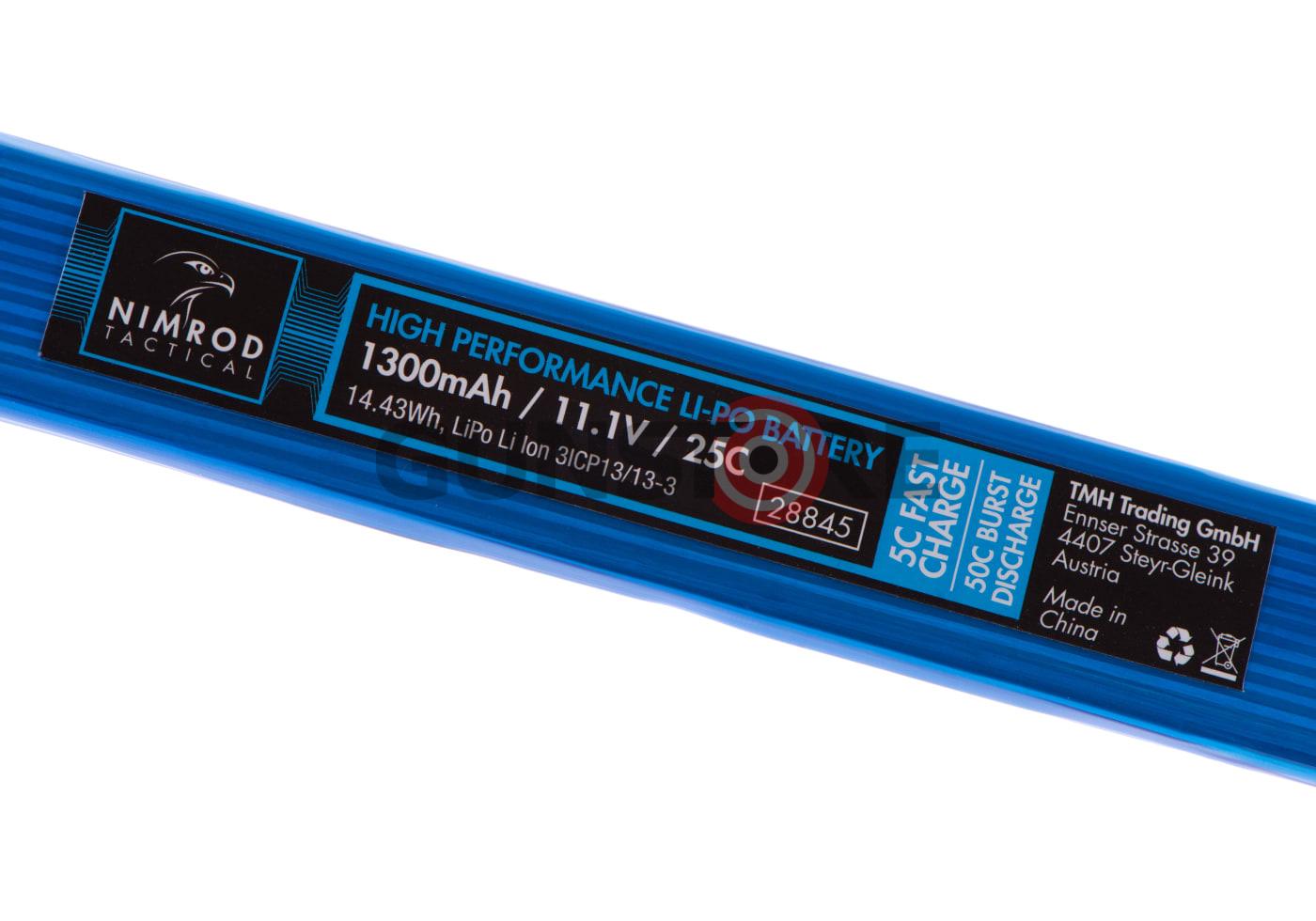 Fotografia: Lipo 11.1V 1300mAh 25C Split Type T-Plug