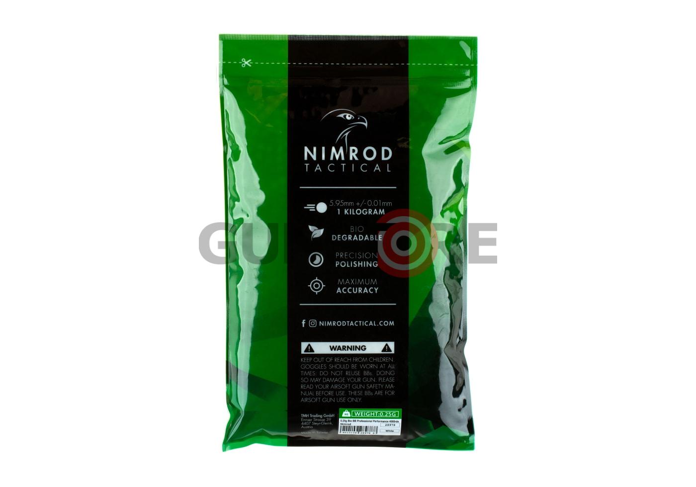 Fotografia: 0.25g Bio BB Professional Performance 4000rds