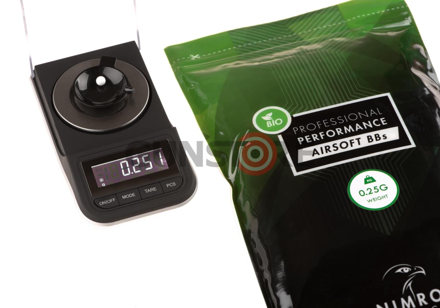 Fotografia: 0.25g Bio BB Professional Performance 4000rds