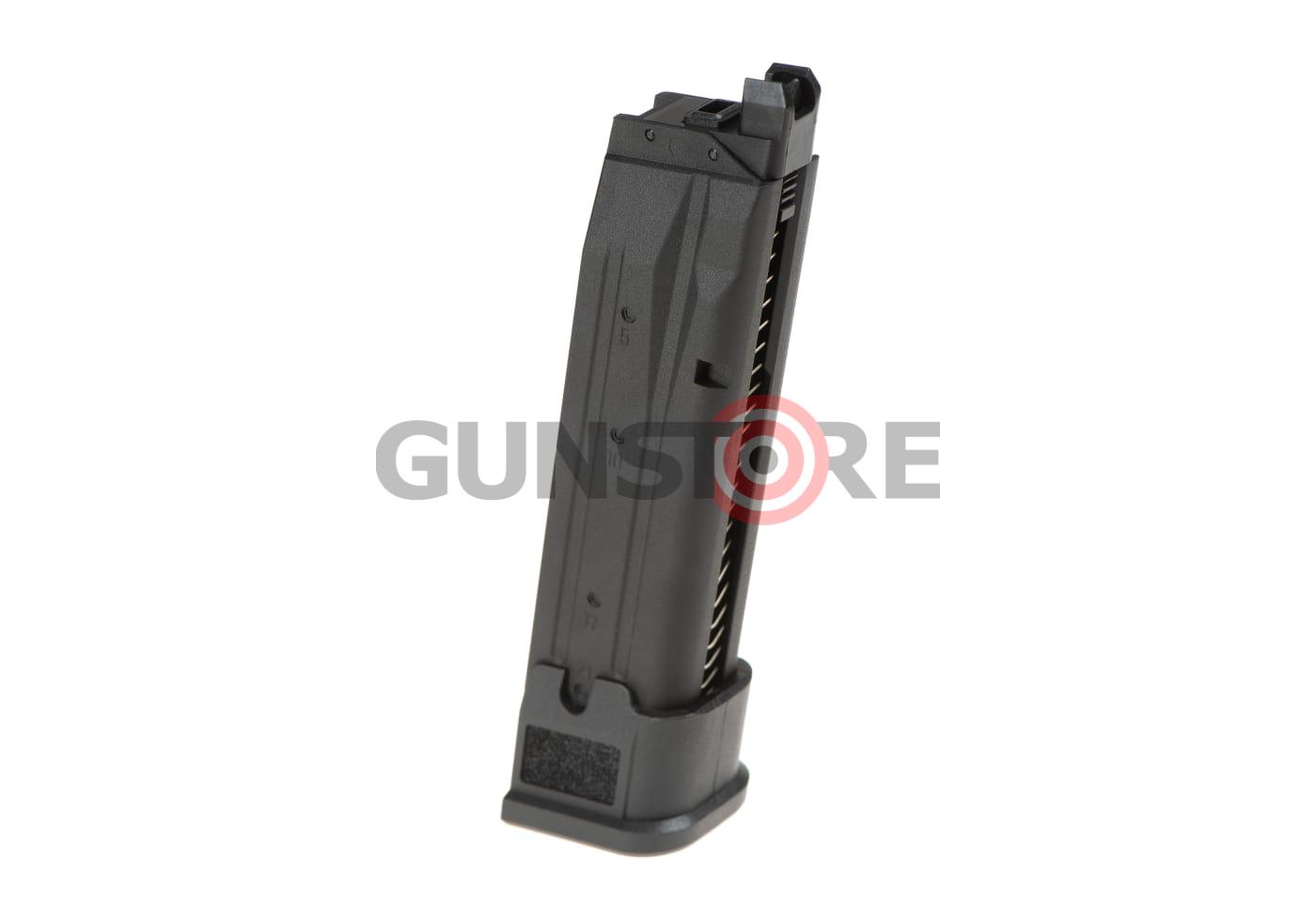 Magazin P320 M17 Full Metal GBB 21rds Black