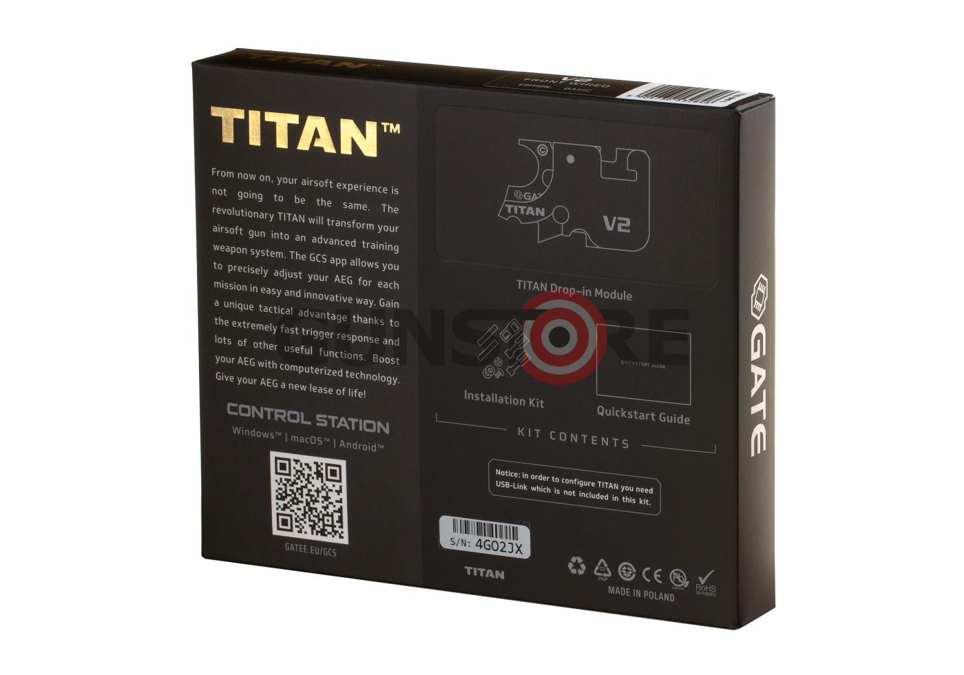 Fotografia: Titan V2 Basic Module Front Wired Semi Only