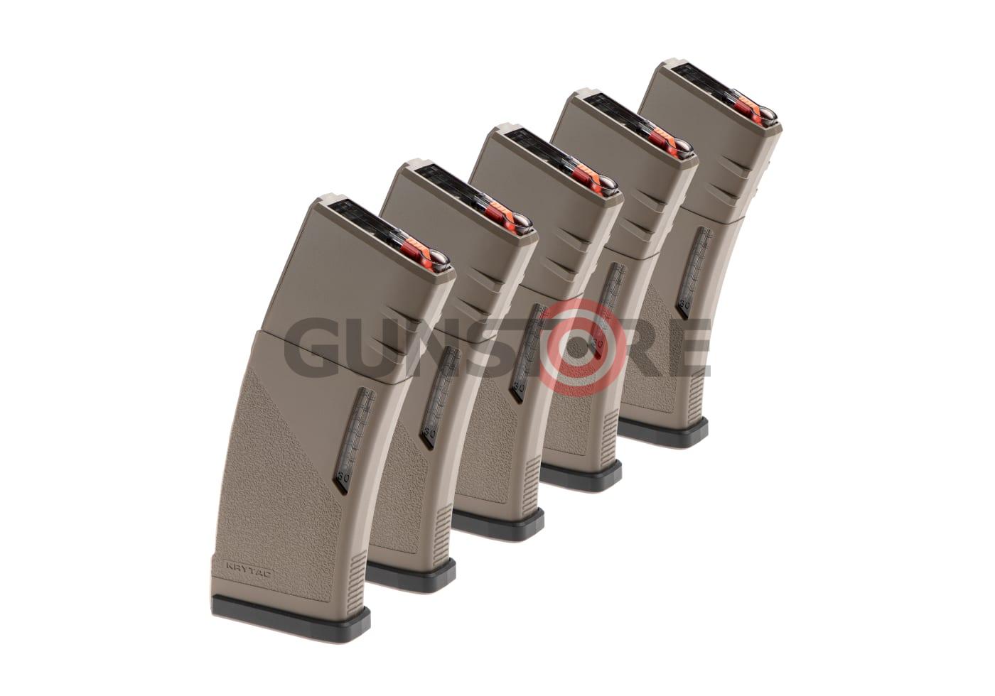 Magazine M4 Midcap 150rds 5pcs Dark Earth