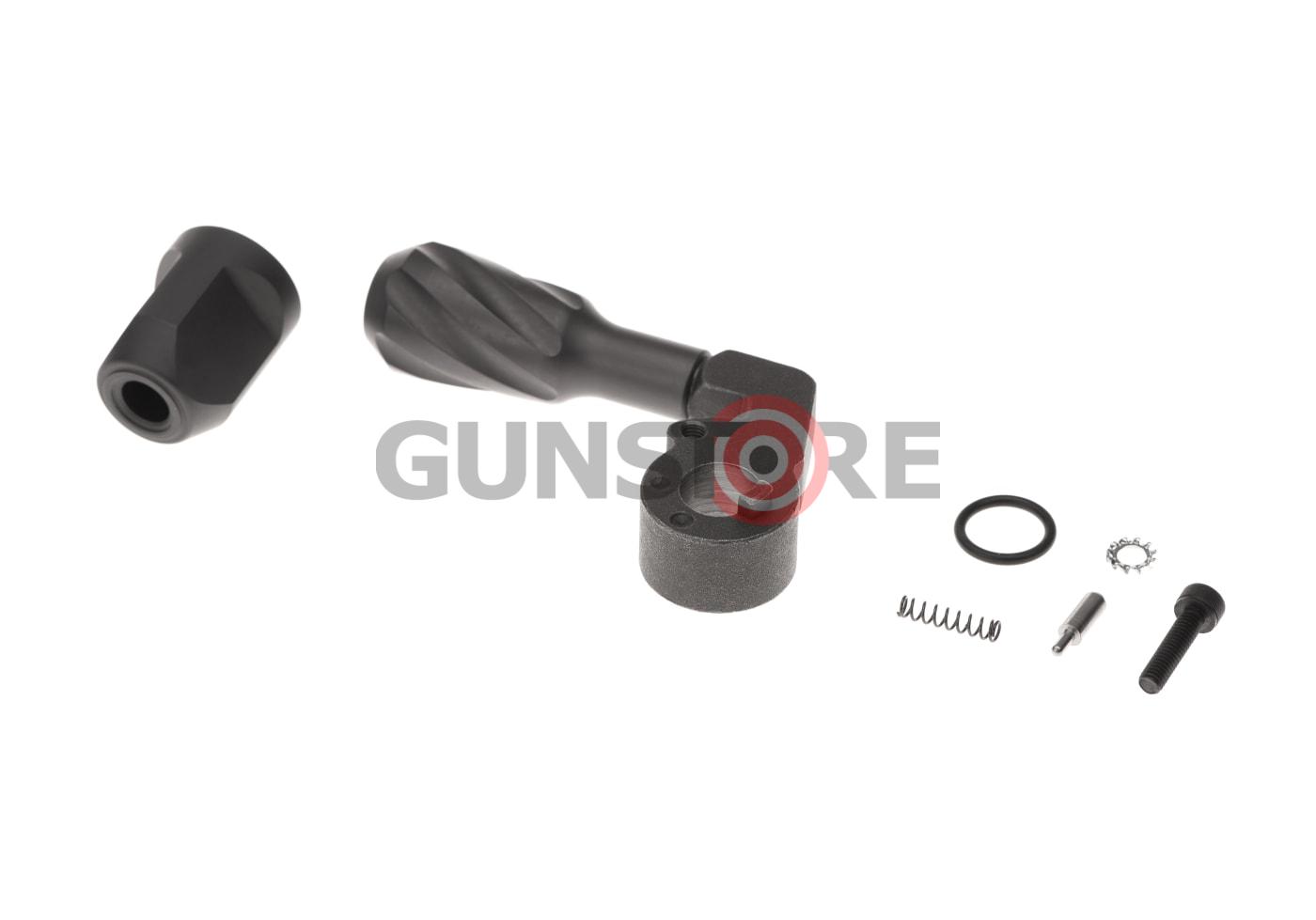 Fotografia: VSR-10 Twisted Solid Bolt Handle With End Cap for Left Hand