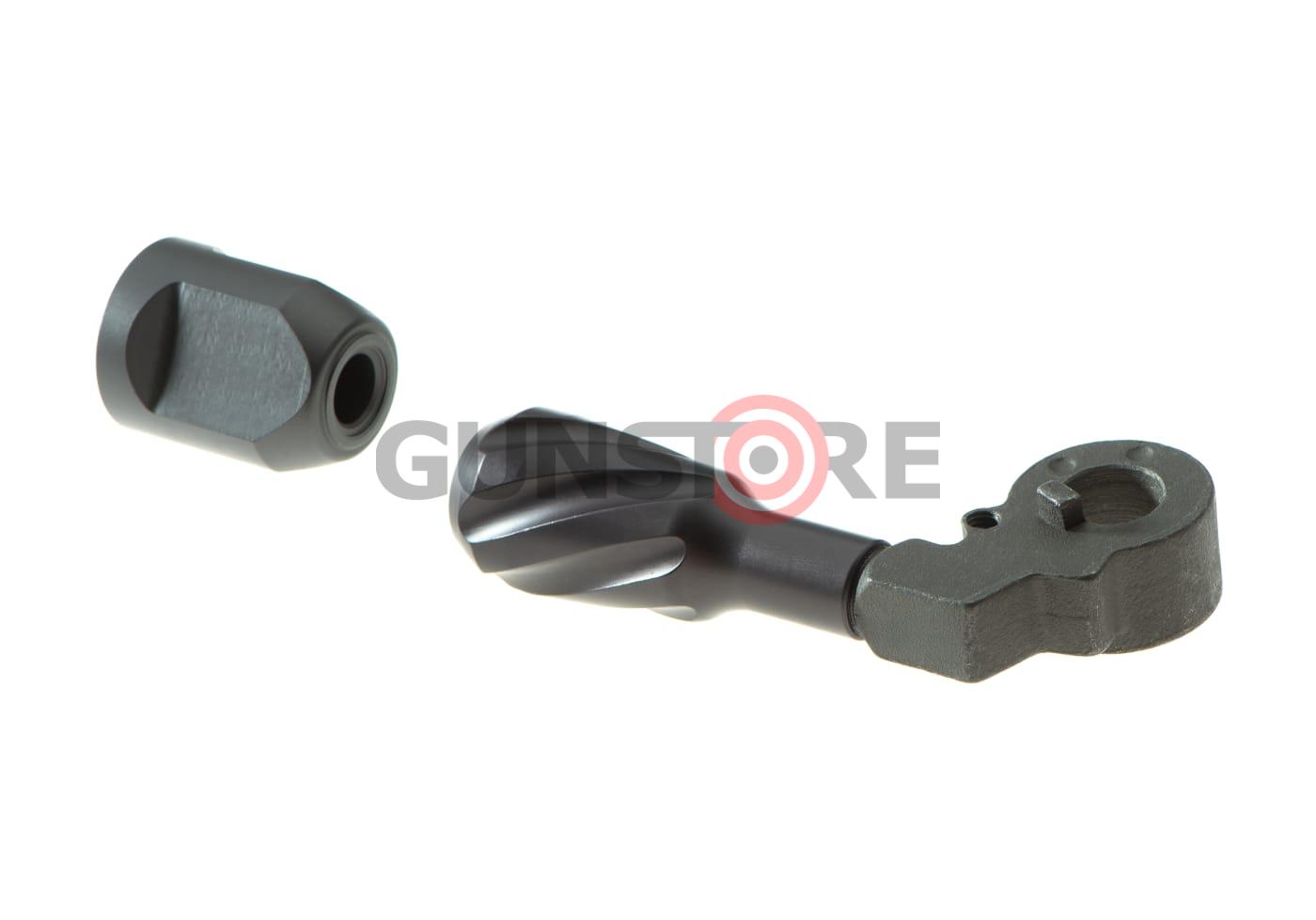 Fotografia: VSR-10 Twisted Solid Bolt Handle With End Cap for Right Hand
