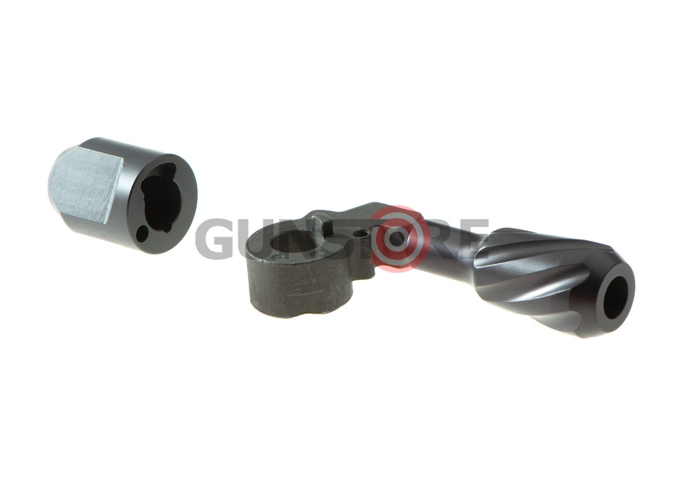 Fotografia: VSR-10 Twisted Solid Bolt Handle With End Cap for Right Hand