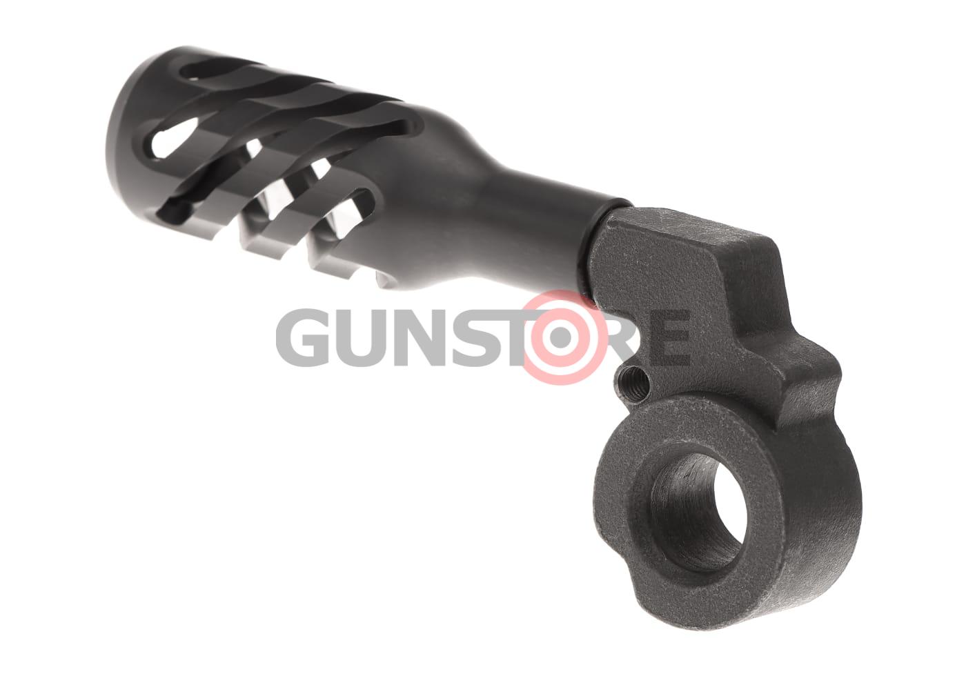 Fotografia: VSR-10 Twisted Hollow Bolt Handle With End Cap for Right Hand