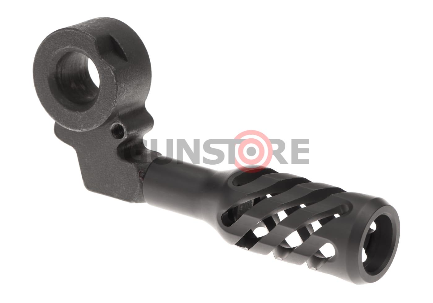 Fotografia: VSR-10 Twisted Hollow Bolt Handle With End Cap for Right Hand