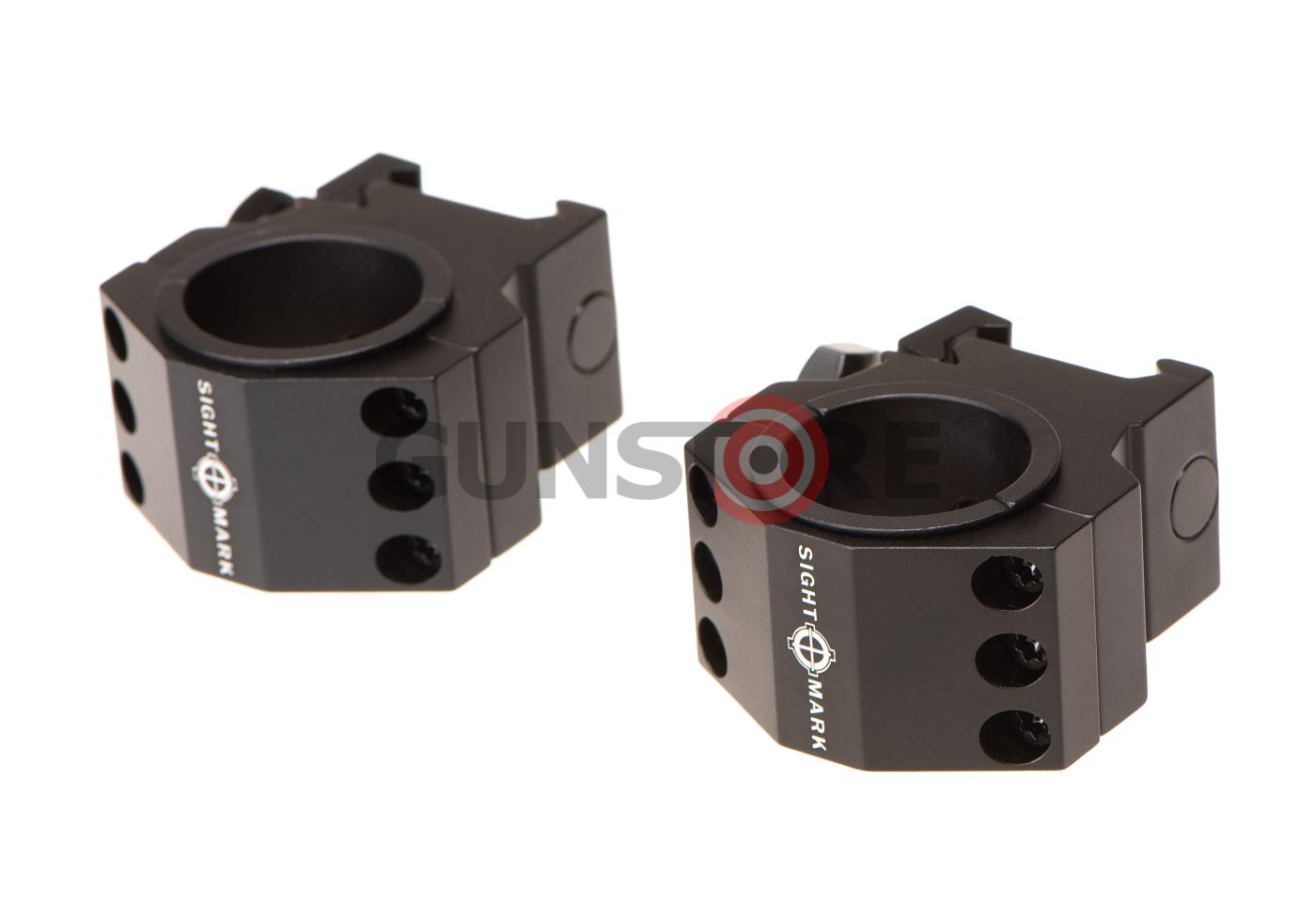 Fotografia: 30mm / 25.4mm Tactical Mounting Rings - Medium Height