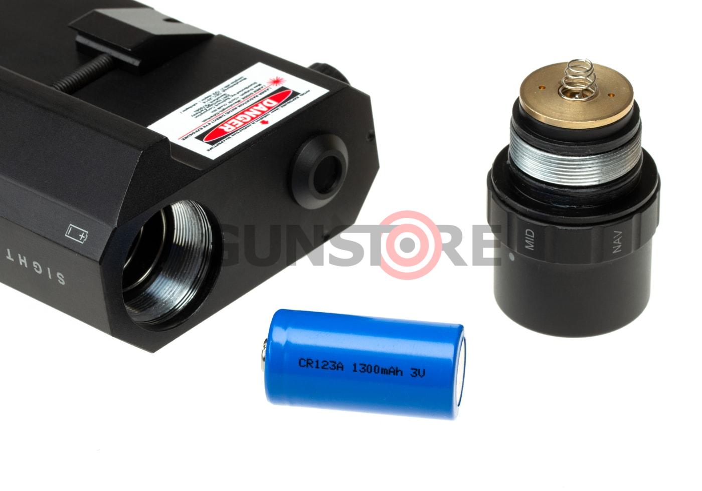 Fotografia: LoPro Combo Flashlight VIS/IR and Green Laser