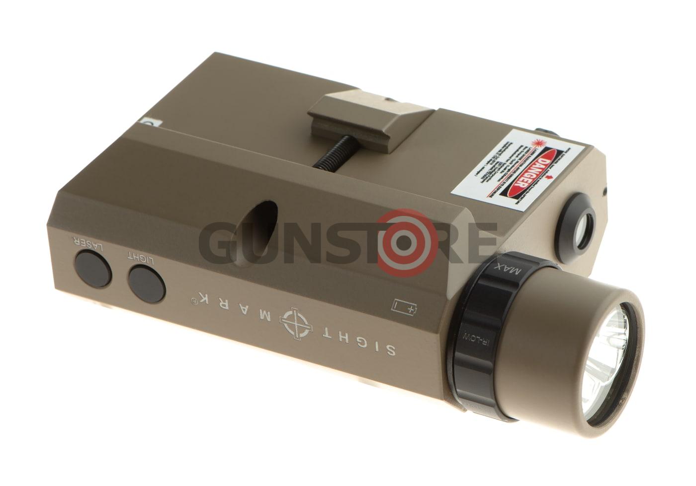 LoPro Combo Flashlight VIS/IR and Green Laser