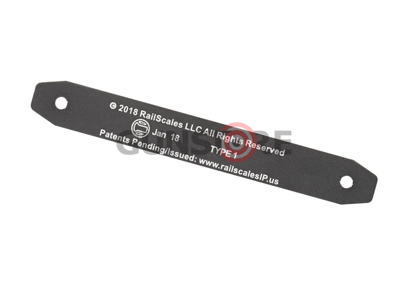 Fotografia: Type M CNC Aluminium Rail Cover Long for M-LOK & Keymod