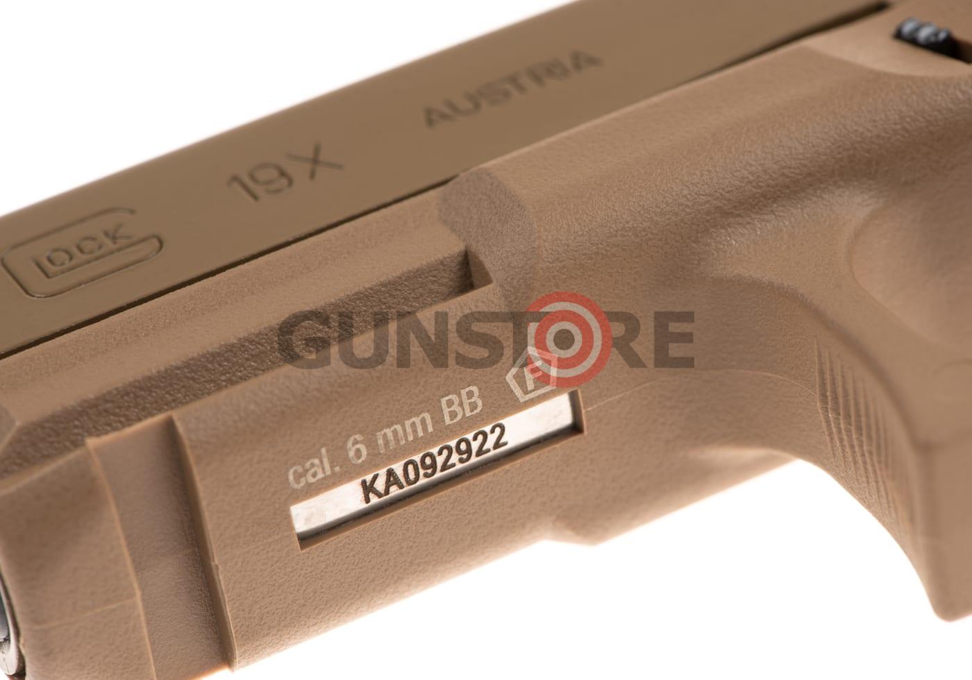 Fotografia: Glock 19X Metal Version GBB