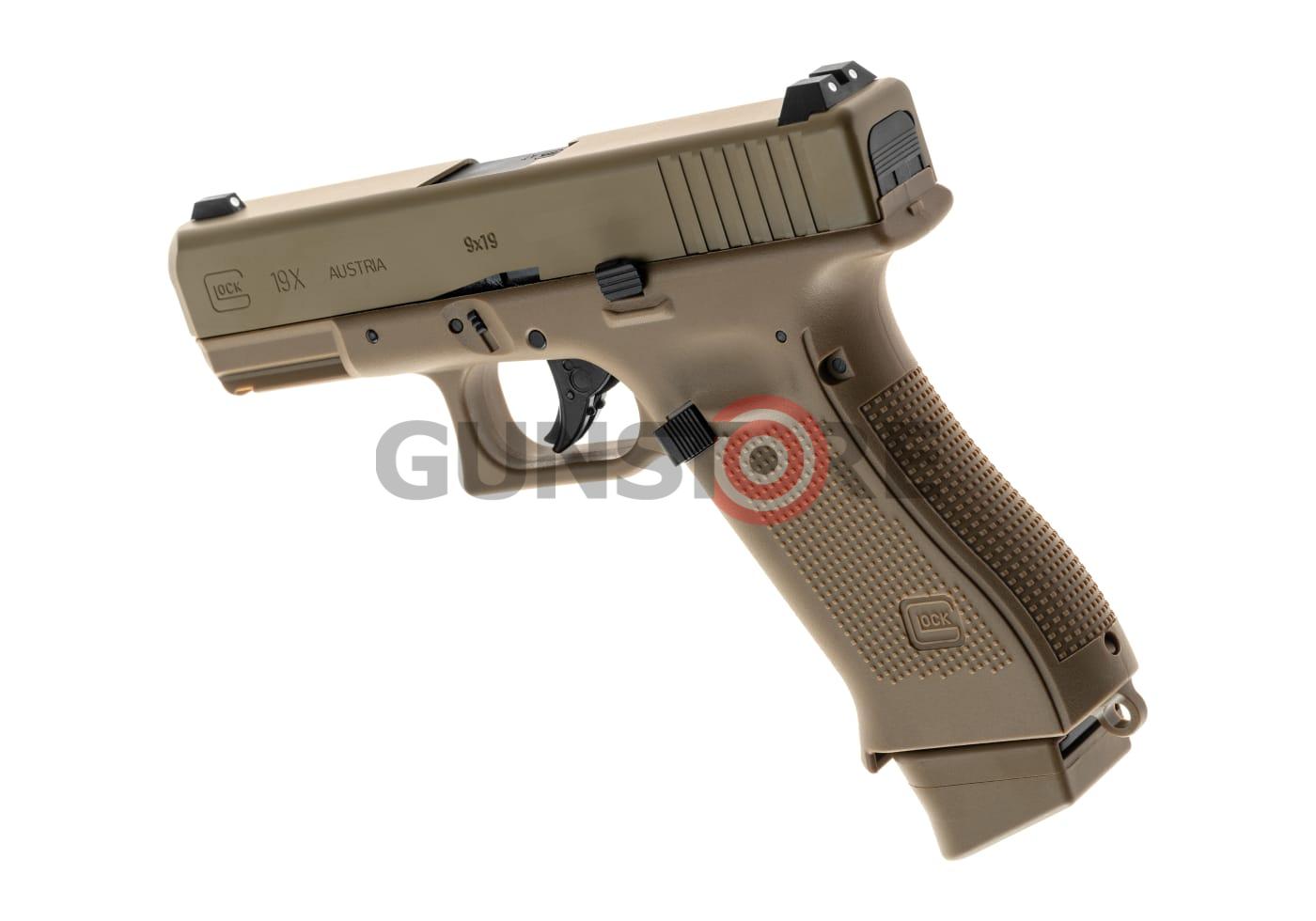 Fotografia: Glock 19X Metal Version Co2
