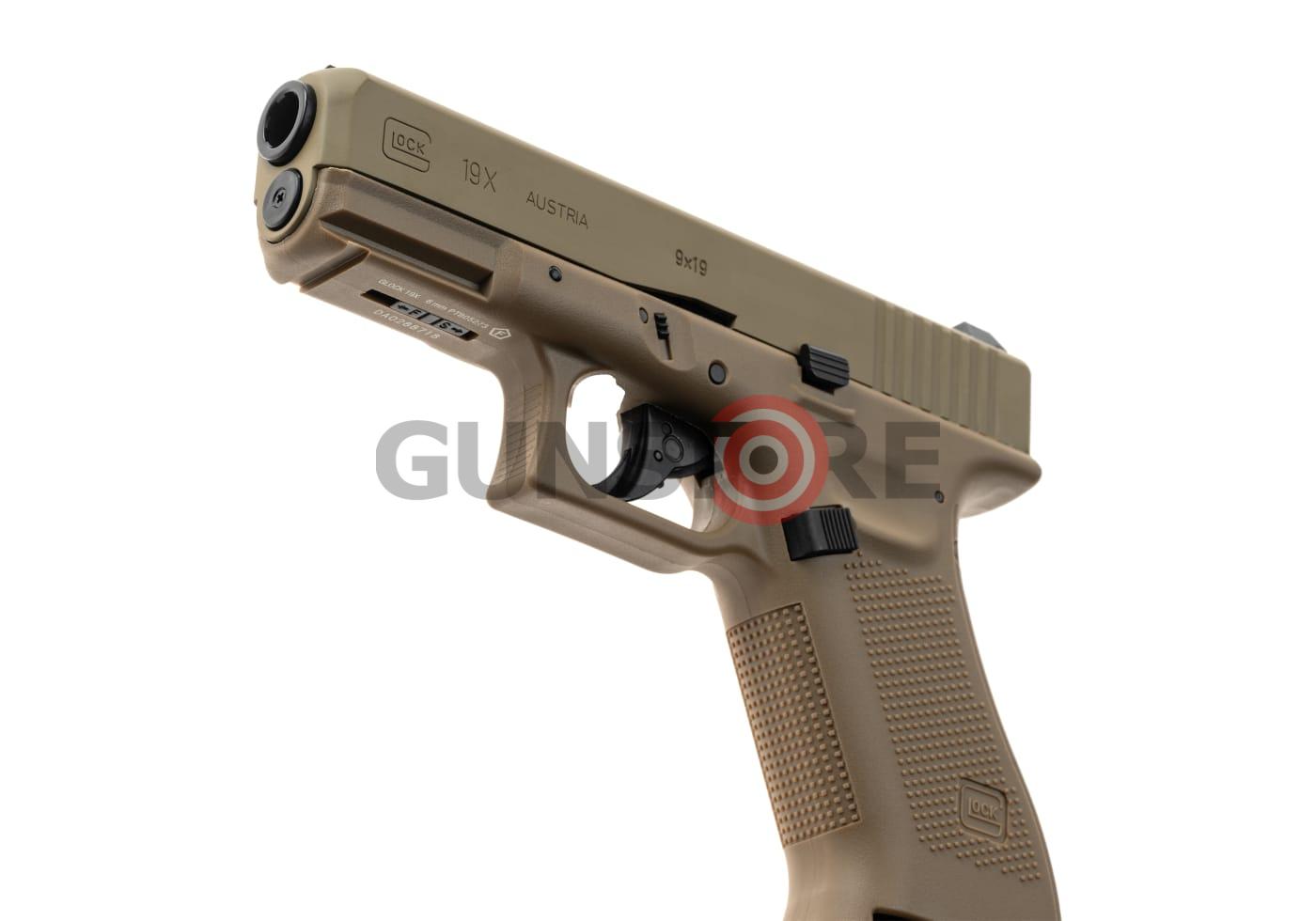Fotografia: Glock 19X Metal Version Co2