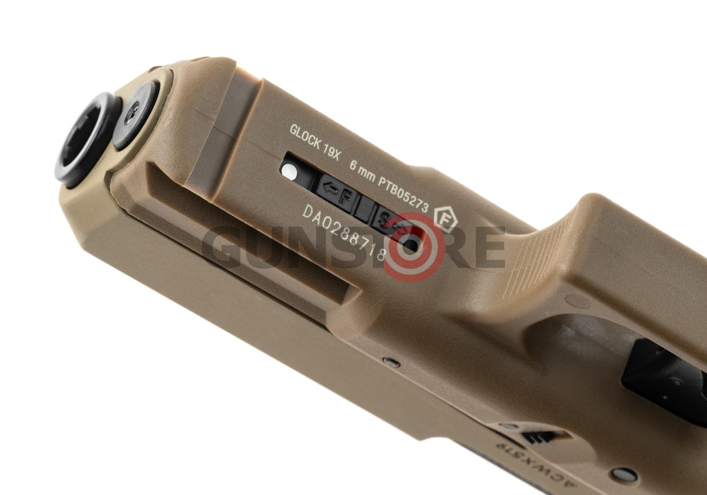 Fotografia: Glock 19X Metal Version Co2