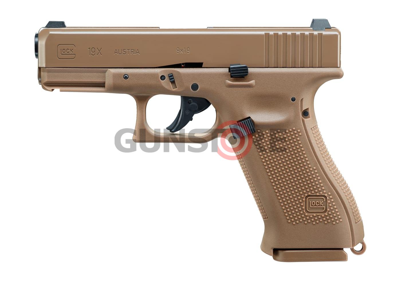 Fotografia: Glock 19X Blowback Co2