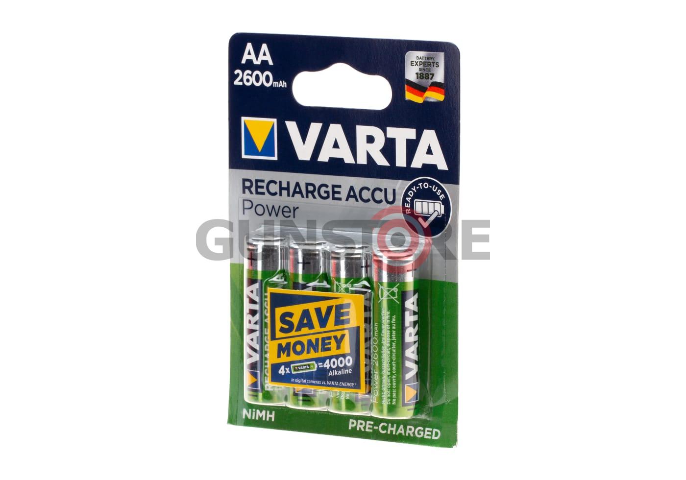 AA Rechargable 2600mAh 4pcs