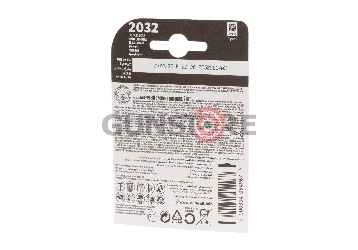 Fotografia: CR2032 2pcs