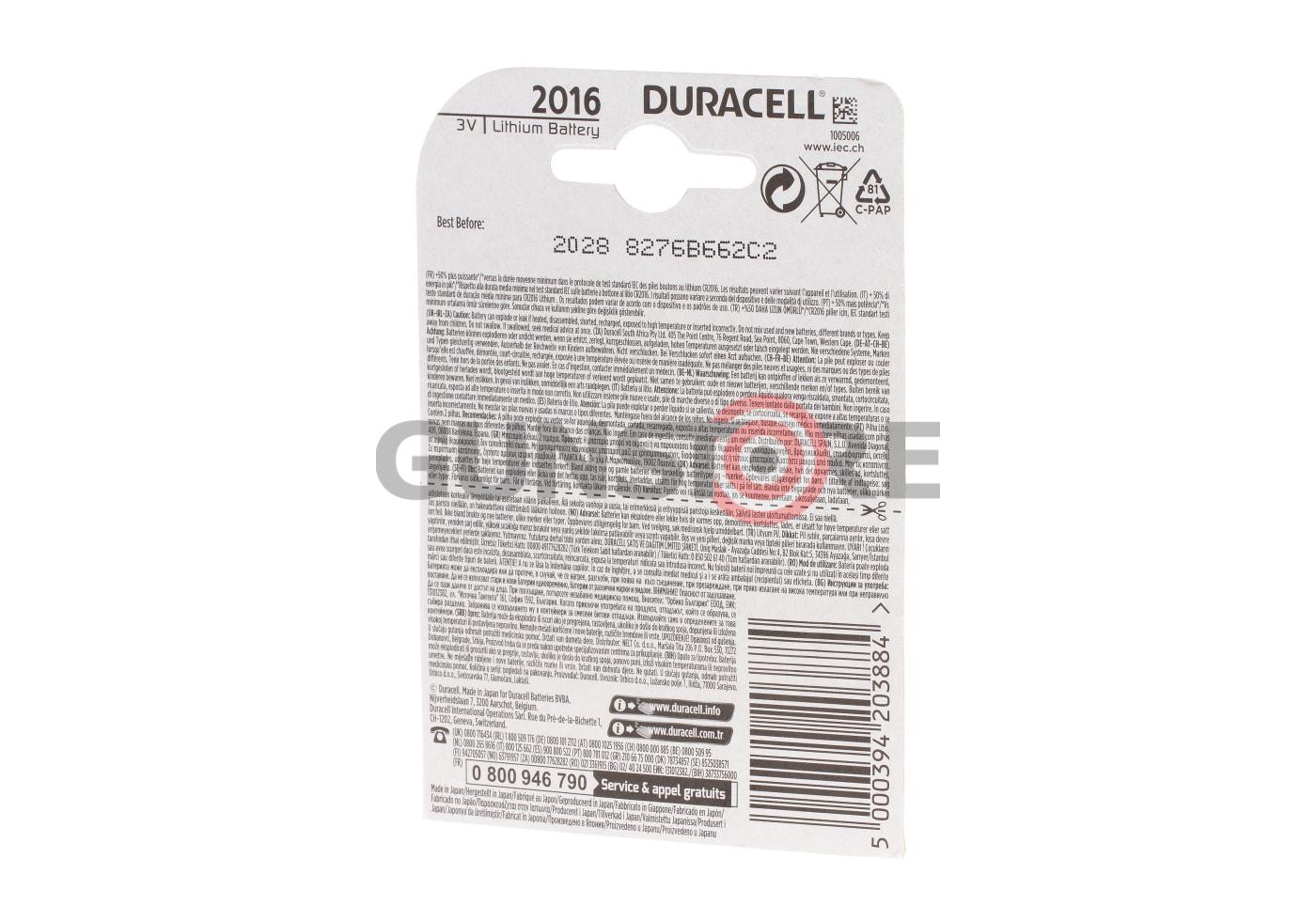 Fotografia: CR2016 2pcs