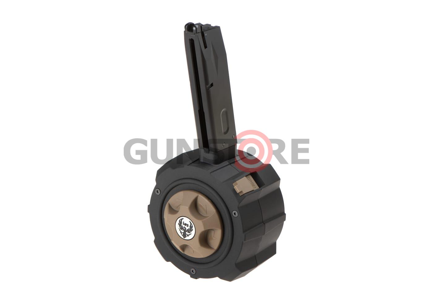 Fotografia: Drum Mag M9 Models GBB 200rds