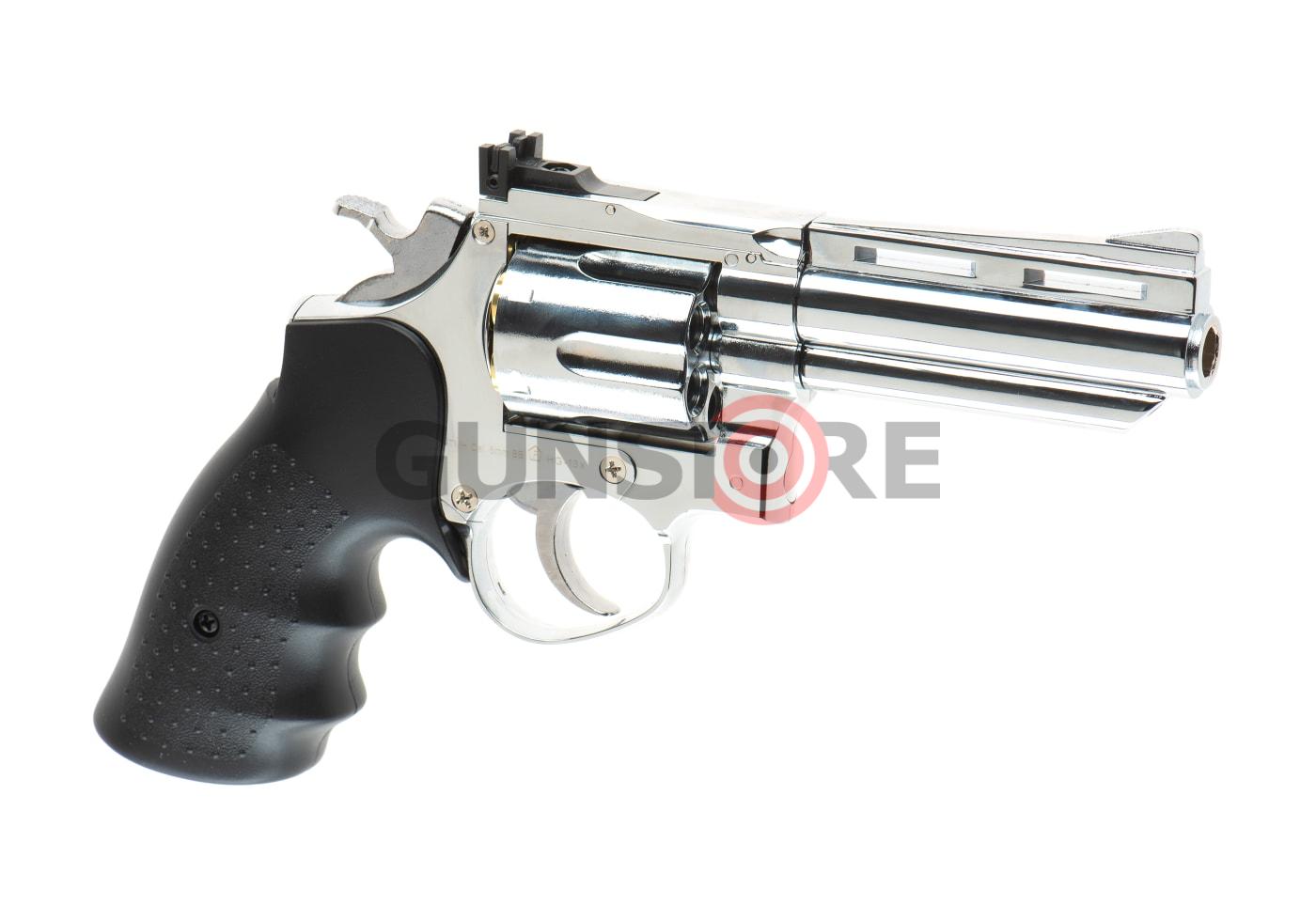 4" Revolver GNB Silver