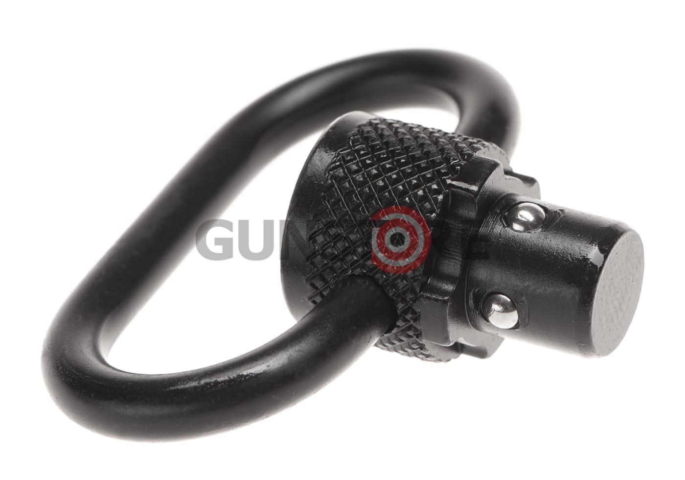 Heavy Duty Steel Push Button QD Sling Swivel 1.4 Inch