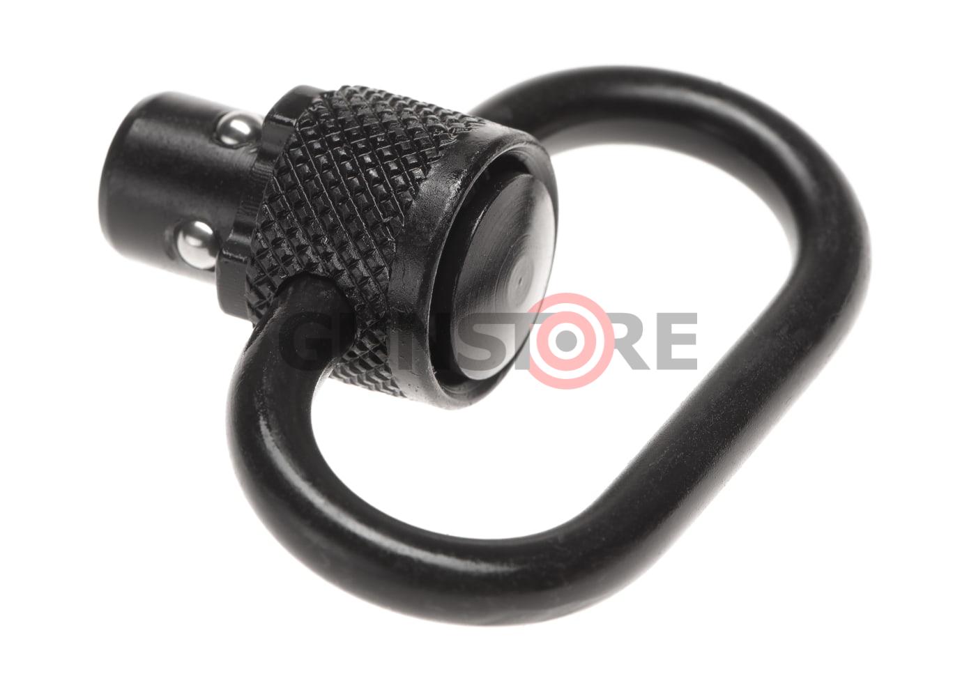 Fotografia: Heavy Duty Steel Push Button QD Sling Swivel 1.4 Inch