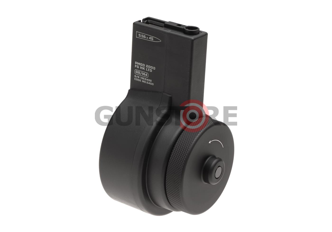Drum Mag M4 2150rds Black