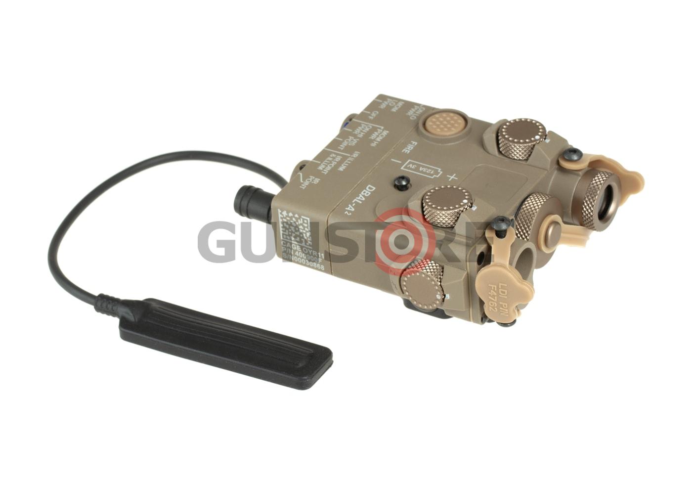 DBAL-A2 Laser Module Red + Green Dark Earth