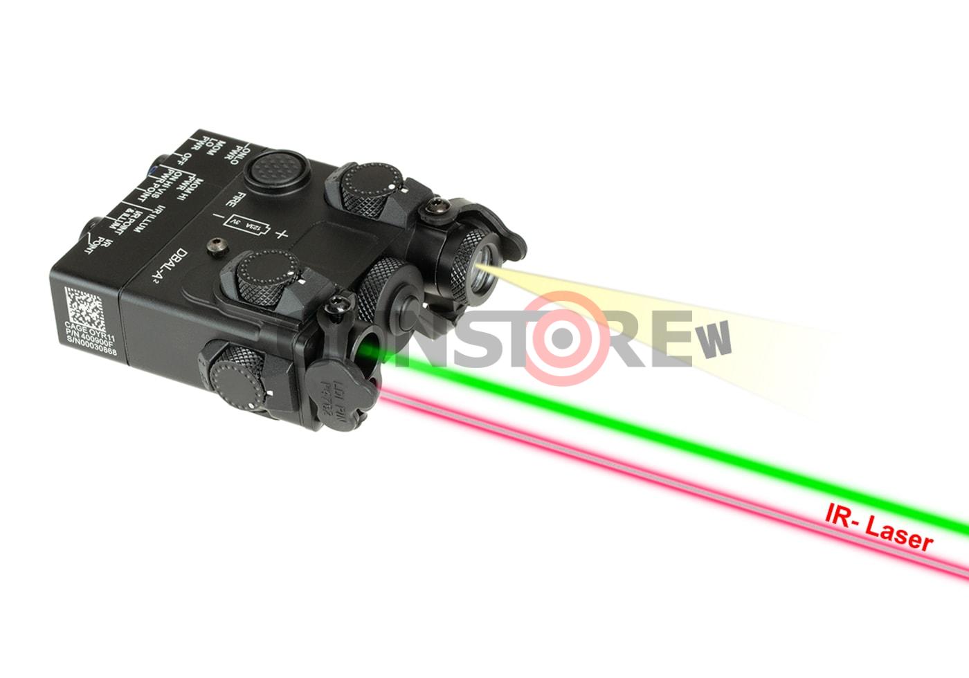 Fotografia: DBAL-A2 Illuminator / Laser Module Green + IR Aluminium