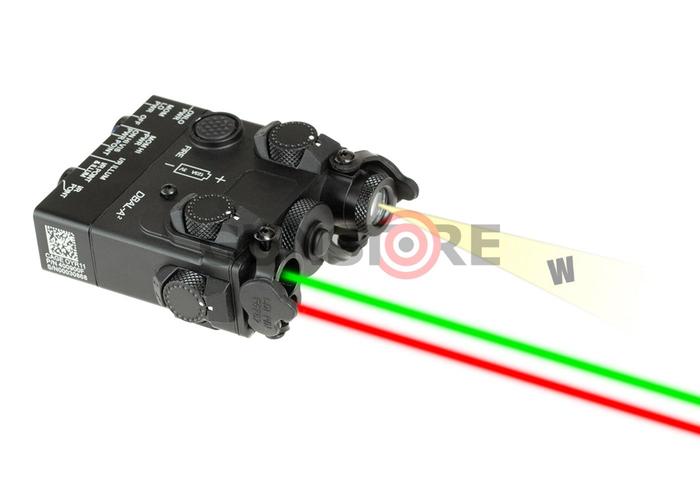 Fotografia: DBAL-A2 Illuminator / Laser Module Red + Green Aluminium