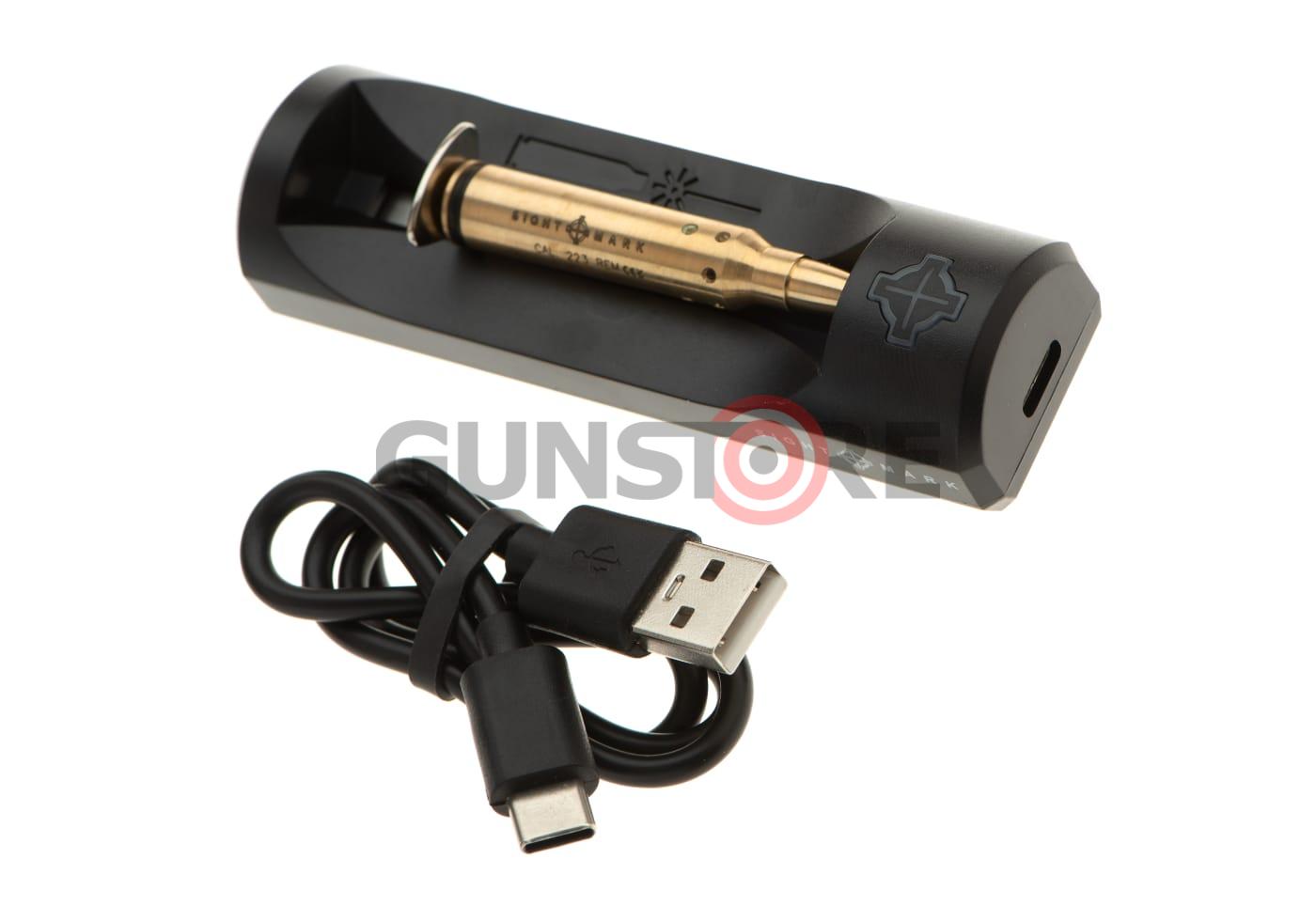 Fotografia: .223 / 5.56x45 Accudot Red Laser Boresight