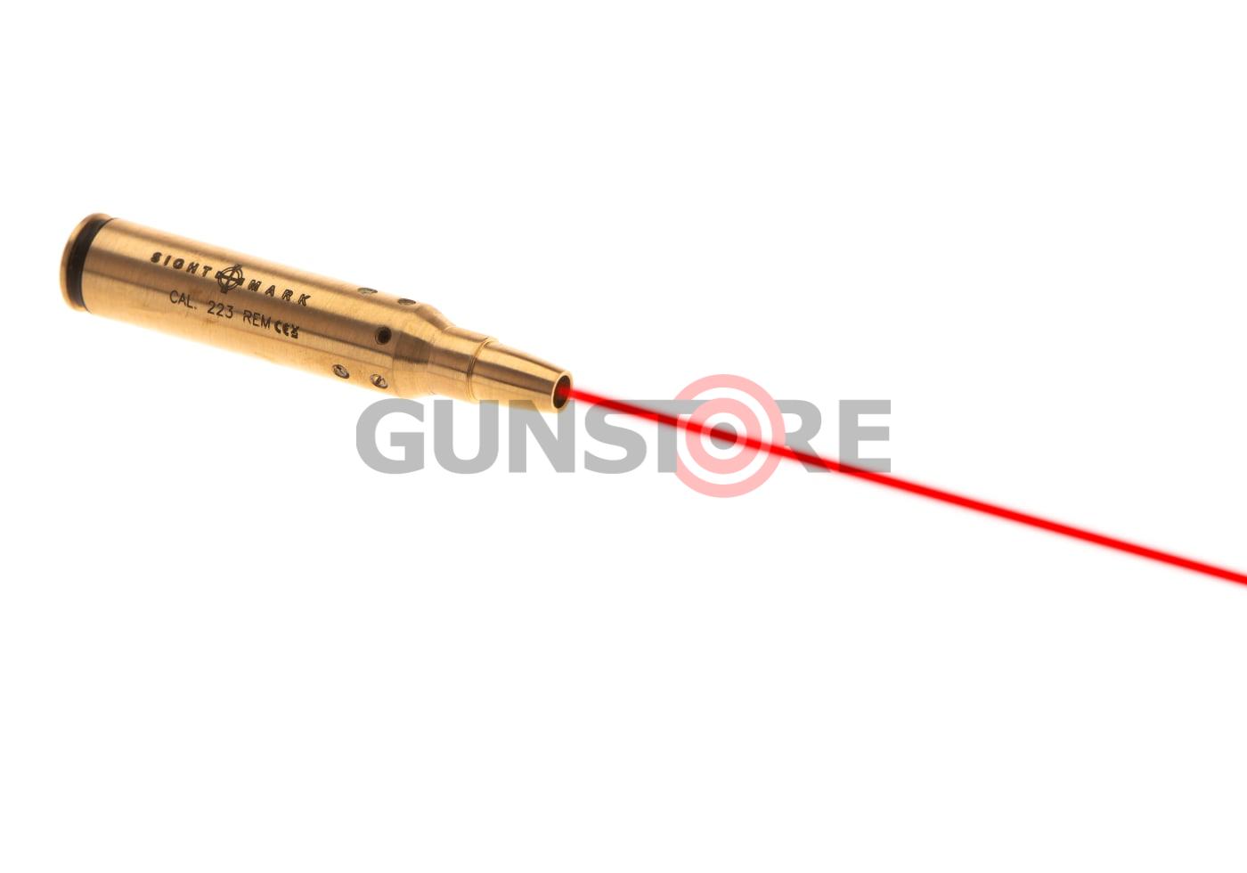 Fotografia: .223 / 5.56x45 Accudot Red Laser Boresight