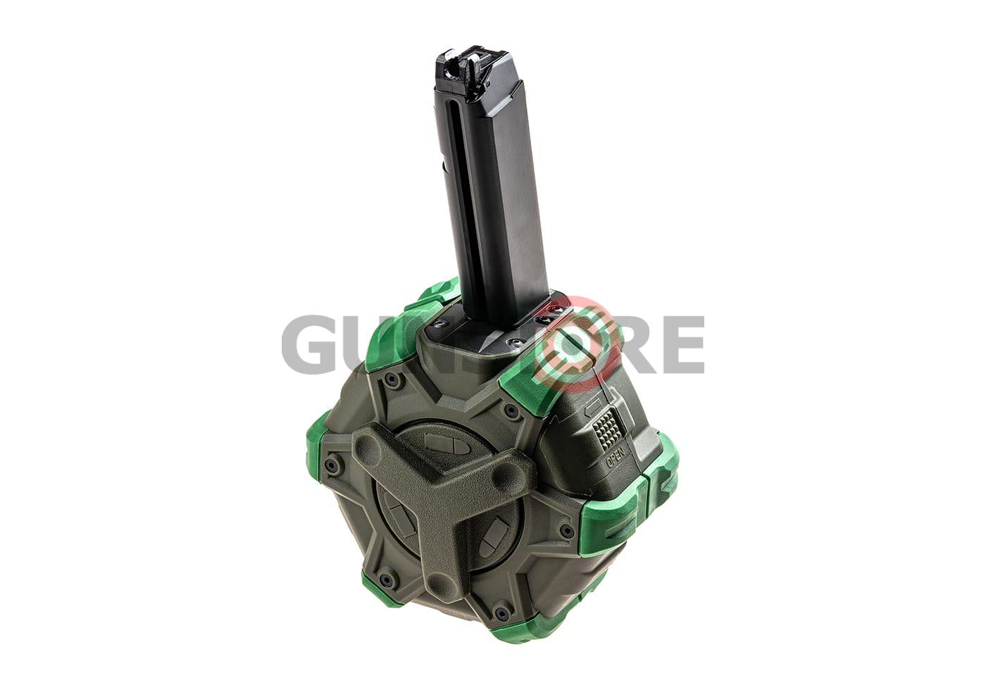 Fotografia: Drum Mag WE17 / G-Force 17 GBB 350rds