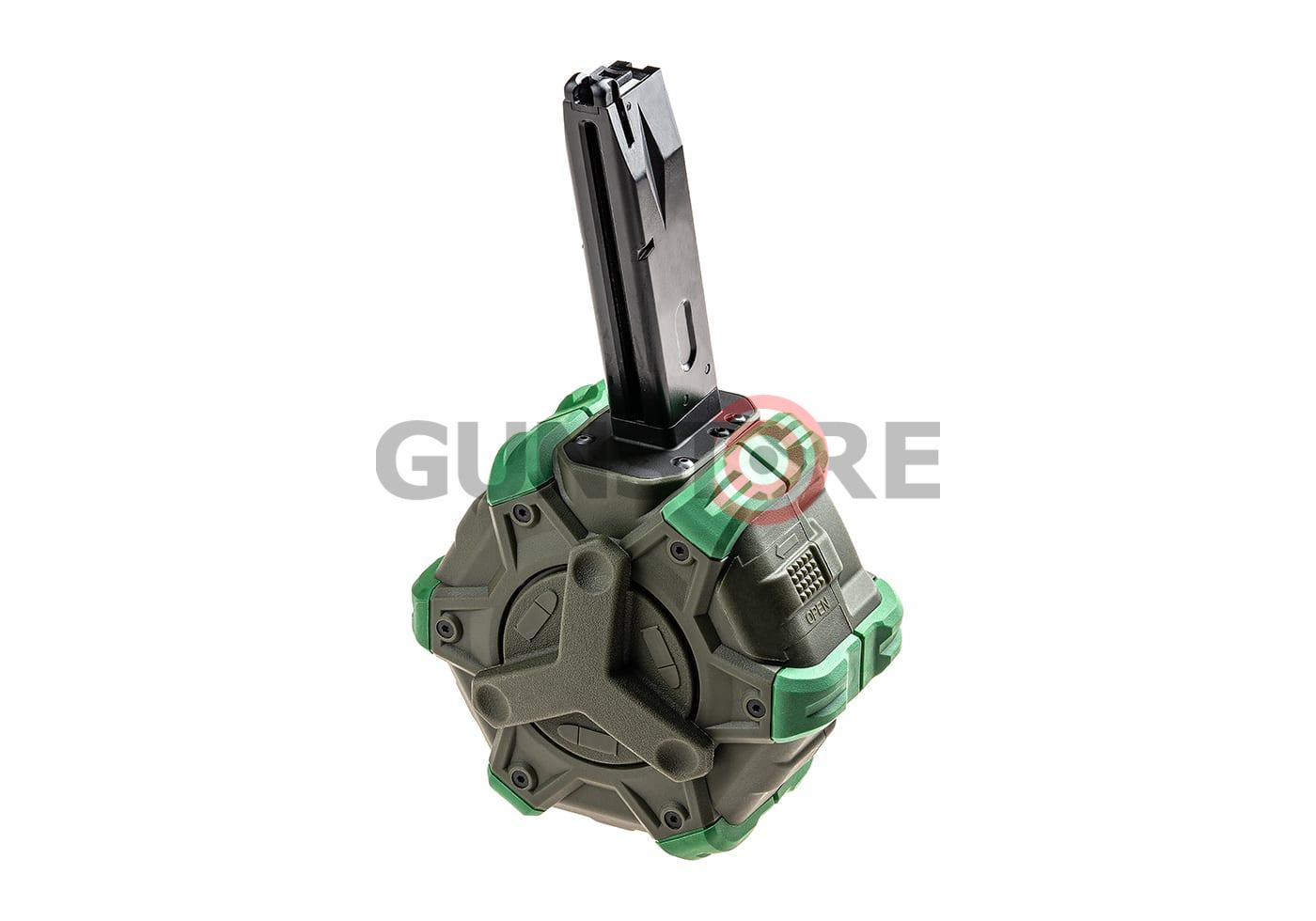 Fotografia: Drum Mag M92 GBB 350rds