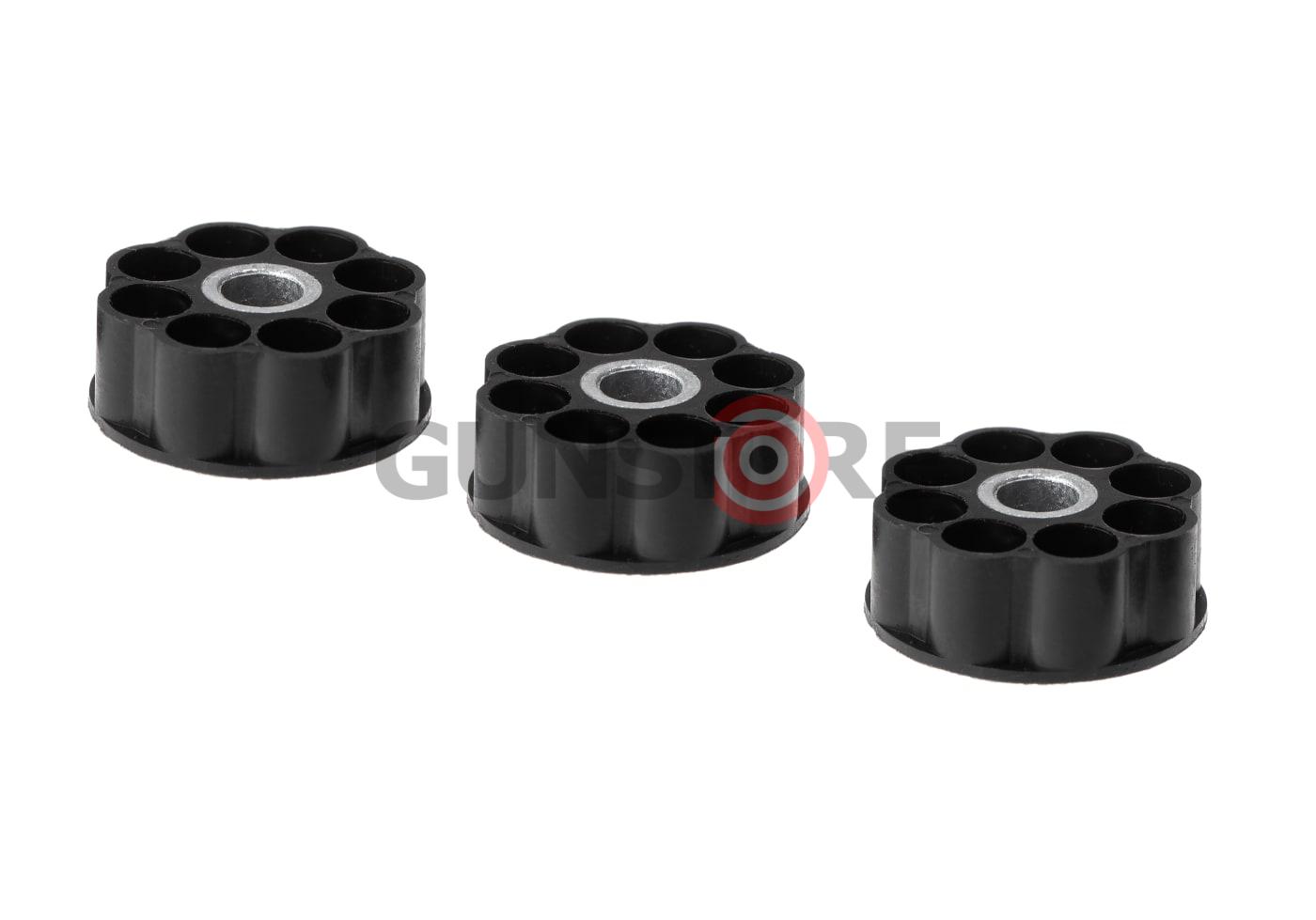 Rotary Magazine Glock 17 Blowback Co2 4.5mm (.177) Diabolo 8rds 3pcs
